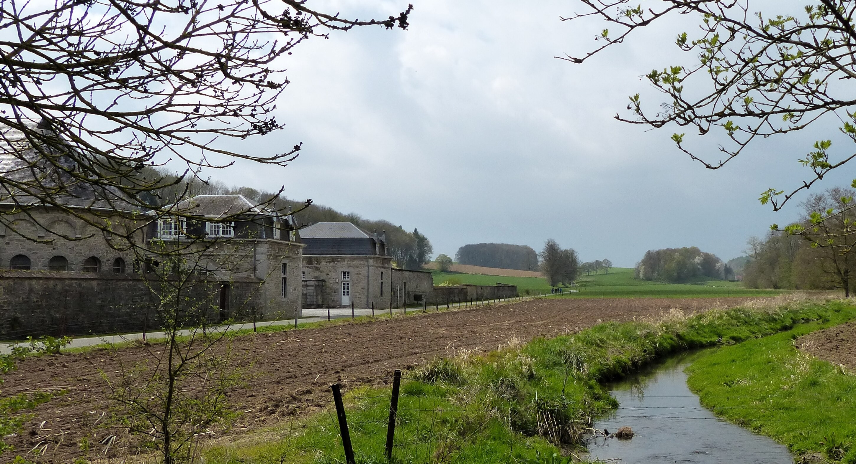 Paysage d'Ermeton-sur-Biert et de la Molignée